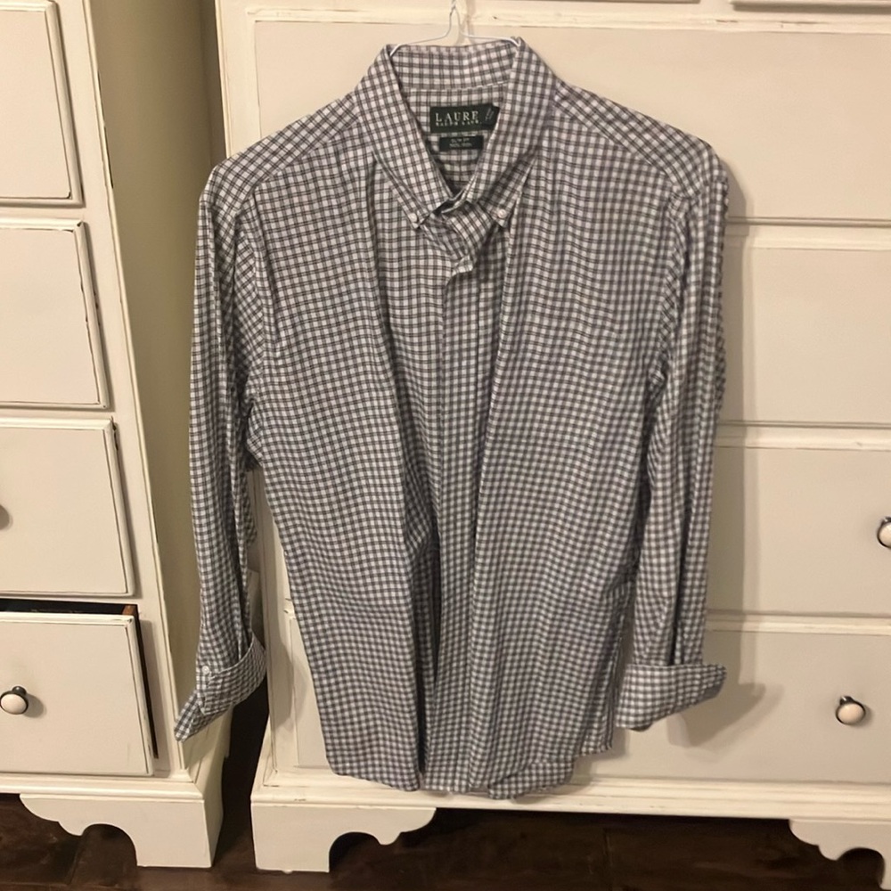 R Lauren Mens Button Down - image 1